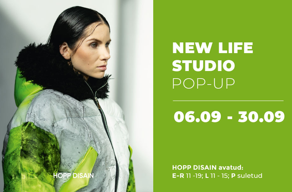 New Life Studio pop-up HOPP Disainis