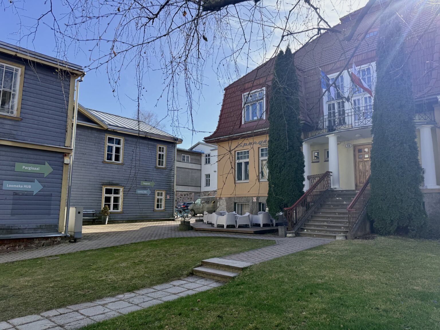 Kalevi tänava kompleks Tartu Loomemajanduskeskus