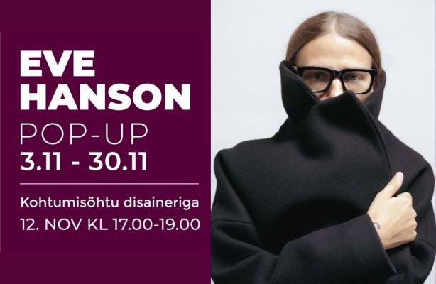 Eve Hanson HOPP Disain galeriis, kohtumisõhtu disaineriga Tartus
